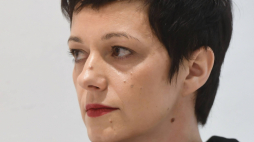 Zastępca dyrektora Zachęty – Narodowej Galerii Sztuki dr Olga Wysocka w 2019 r. Fot. PAP/P. Nowak