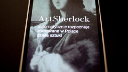 Aplikacja mobilna ArtSherlock. Fot. PAP/L. Szymański 