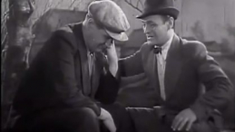 Kadr z filmu "Robert i Bertrand" z 1938 r. z Eugeniuszem Bodo i Adolfem Dymszą. Źródło: serwis wideo PAP/Filmoteka Narodowa