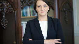 Wiceminister kultury i dziedzictwa narodowego, generalny konserwator zabytków Magdalena Gawin. Fot. PAP/L. Szymański