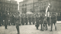 Obchody Święta 3 maja w Warszawie 1919 r. Źródło: BN Polona