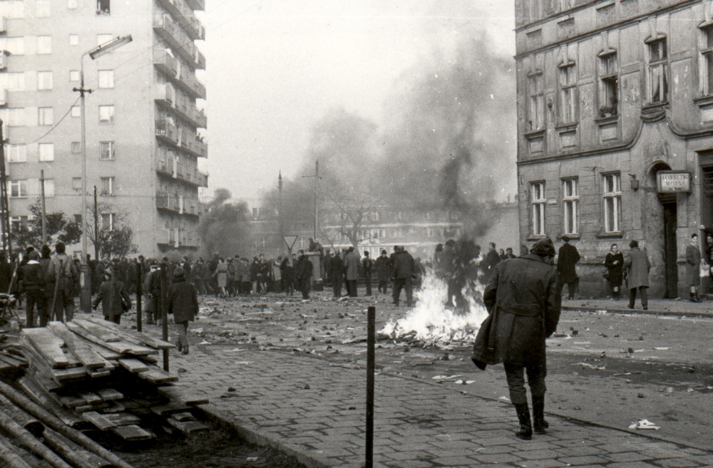 Szczecin. Grudzień 1970. Źródło: IPN