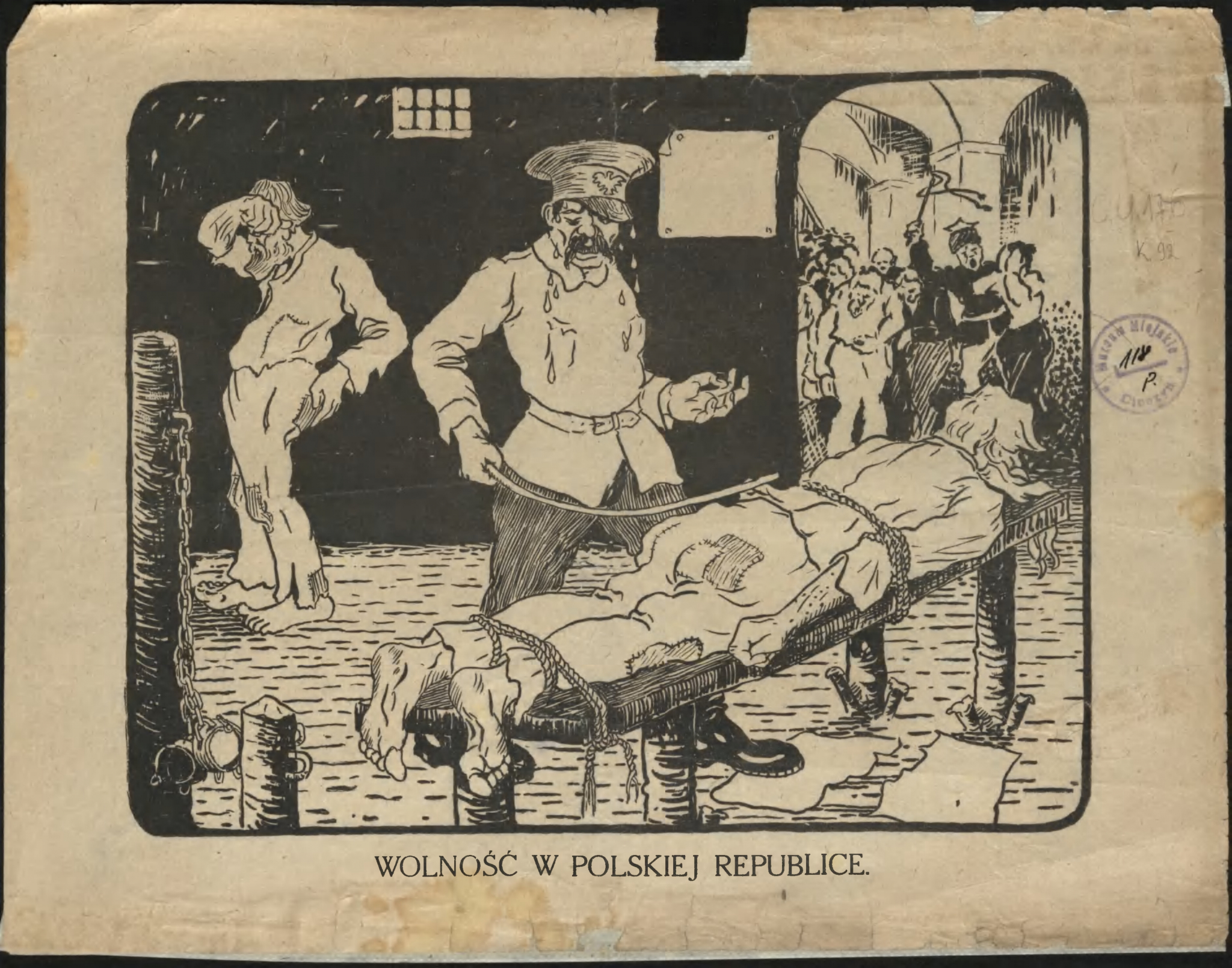 1920. Antypolska ulotka z okresu przygotowań do plebiscytu na Śląsku Cieszyńskim. Źródło: Książnica Cieszyńska