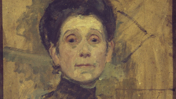 Olga Boznańska - autoportret. Fot. PAP/J. Morek