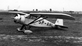 Samolot RWD-6. Okęcie, 1932 r. Fot. NAC