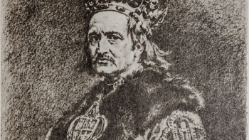 Władysław Jagiełło - rysunek Jana Matejki. Fot. PAP/Reprodukcja