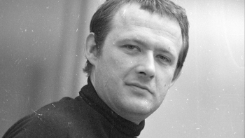 Adam Michnik. 1981 r. Fot. PAP/T. Michalak 