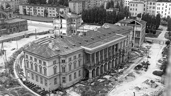 Pałac Lubomirskich. Warszawa, 08.1970. Fot. PAP/CAF/A. Urbanek 