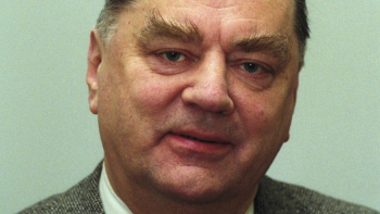 Jan Olszewski. 1991 r. Fot. PAP/J. Mazur