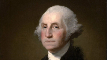 George Washington - portret ze zbiorów Clark Art Institute. Źródło: Wikimedia Commons