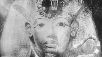 Mumia faraona Tutanchamona odkryta w 1922 r. Fot. NAC