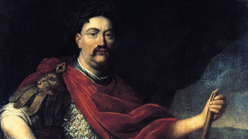 Jan III Sobieski – obraz Jerzego Siemiginowskiego-Eleutera. Fot. PAP/Reprodukcja/W. Kryński 