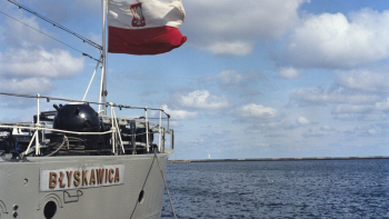 Muzeum Marynarki Wojennej: okręt-muzeum: niszczyciel typu Grom ORP Błyskawica. Gdynia, 1984 r. Fot. PAP/T. Prażmowski