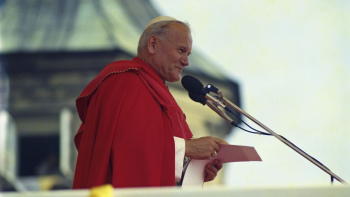 Papież Jan Paweł II. Fot. PAP/A. Kossobudzki Orłowski