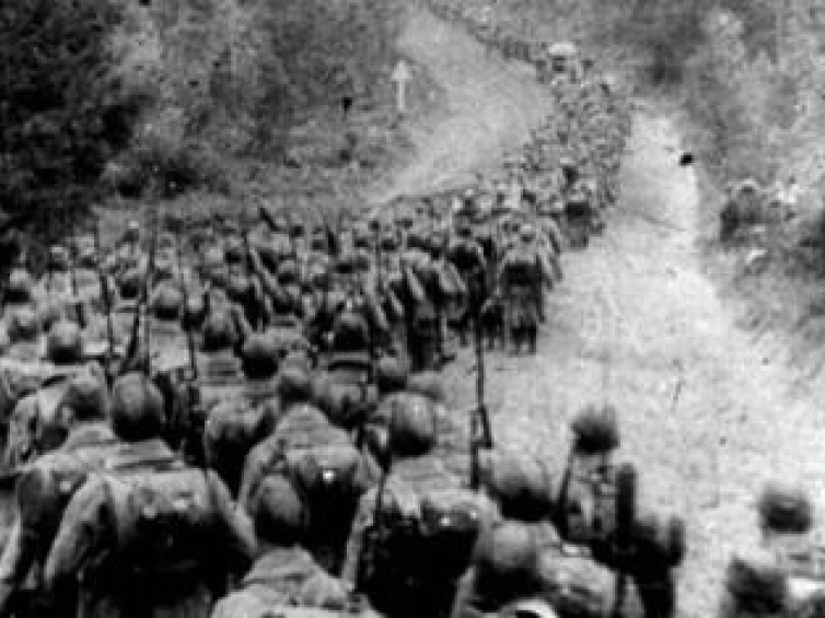 Armia Czerwona wkracza na terytorium Polski. Wrzesień 1939 r. Fot. NAC