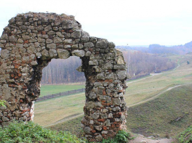 Fragment dolnego zamku. Fot. Marek Klapa (PAP)