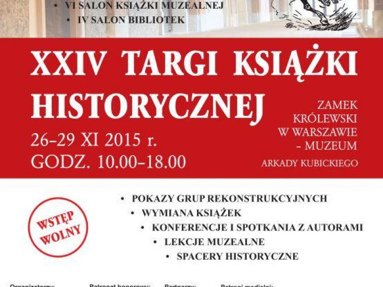 XXIV Targi Książki Historycznej w Warszawie