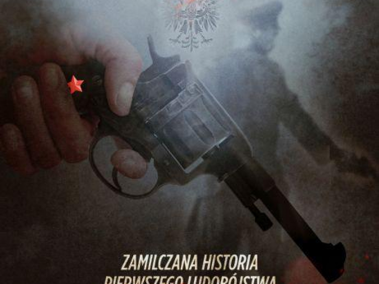 Plakat filmu dokumentalnego „Rozstrzelać Polaków”