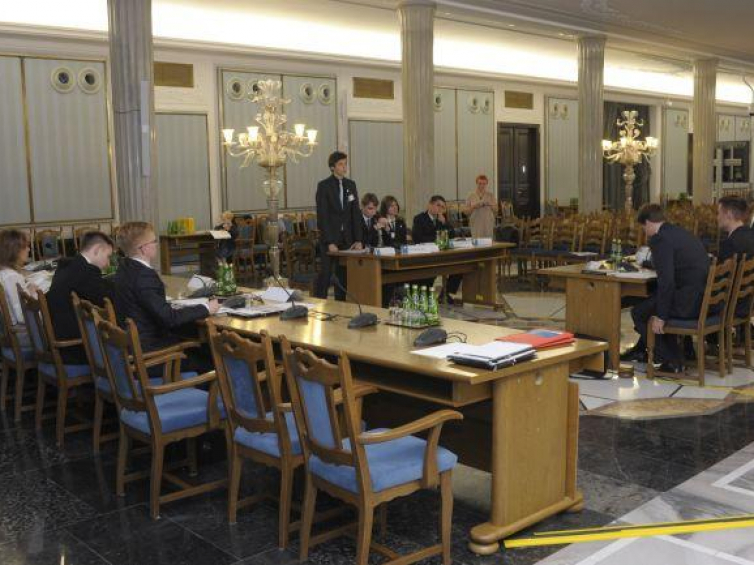 Finał Turnieju Debat Historycznych IPN. Sejm, 16.06.2016. Fot. IPN/Henryk Domagała
