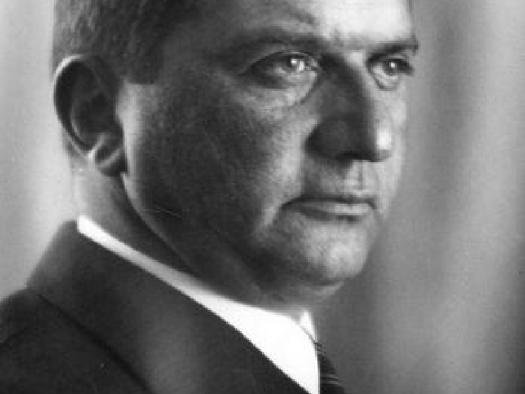 Henryk Floyar-Rajchman, minister przemysłu i handlu. 1934 r. Źródło: NAC