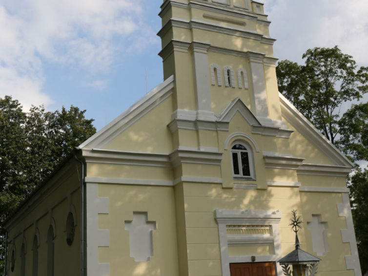 Kościół w Wodoktach. Fot. J. Skłodowski