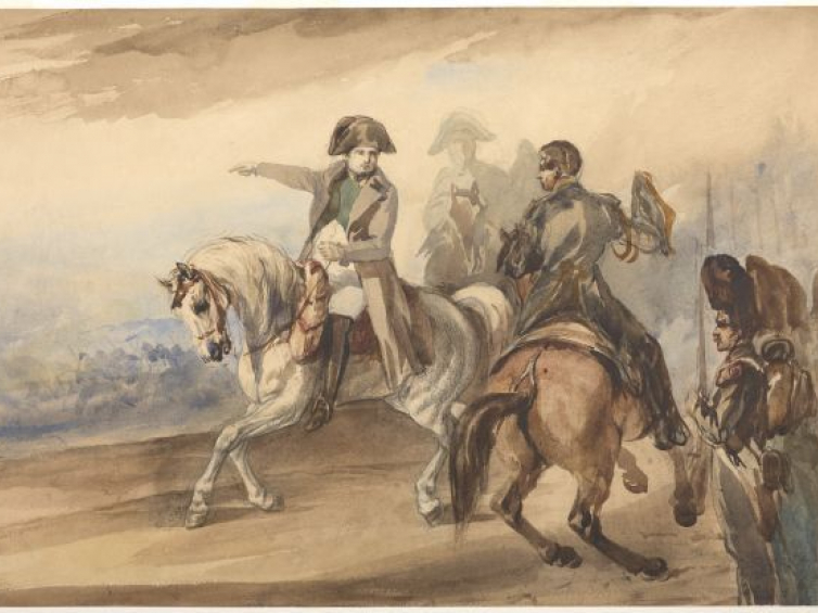 Obraz Piotra Michałowskiego "Napoleon"