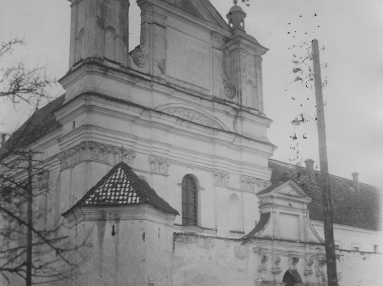 Kościół Zwiastowania Najświętszej Maryi Panny w Grodnie. 1926 r. Fot. NAC