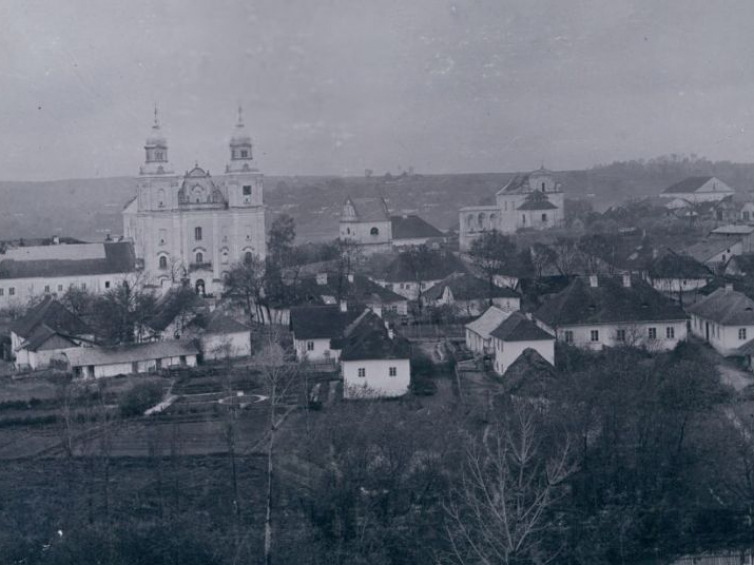 Panorama Zbaraża około 1905 r. Fot. A. Friedrich. Źródło: BN Polona