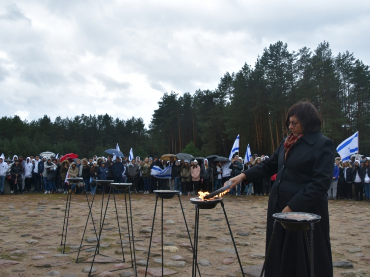 „Jesteśmy Razem”_ uroczystości w b. obozie Zagłady w Treblince . Źródło: Mazowiecki UW