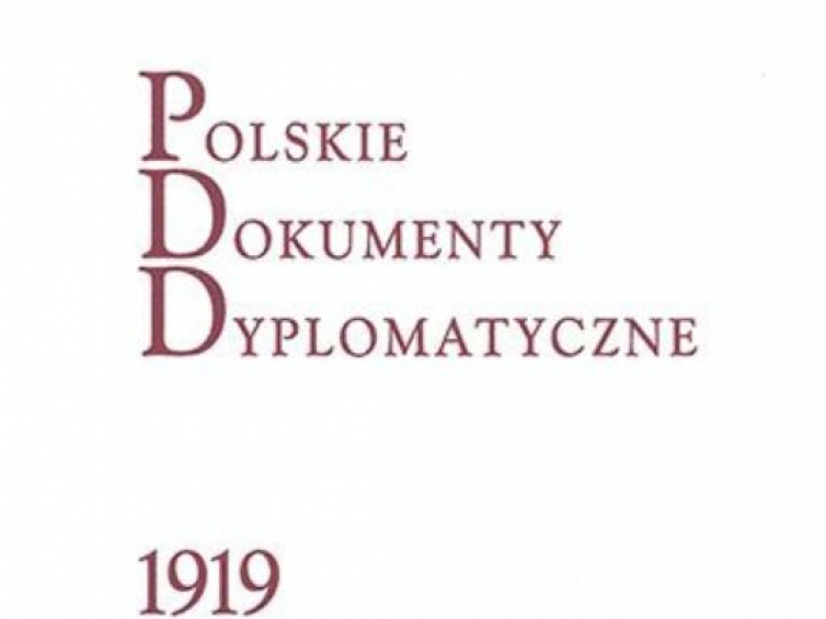 "Polskie Dokumenty Dyplomatyczne, 1919 styczeń-maj"