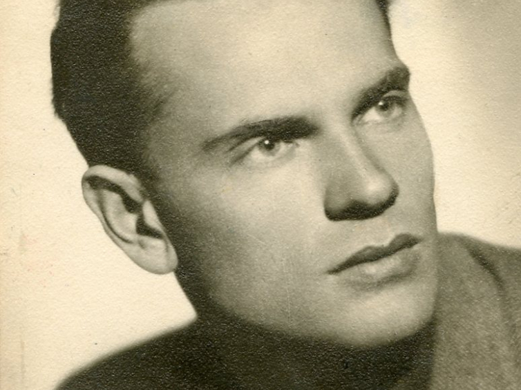 Henryk Żuk, przełom 1944 i 1945 r. Źródło: materiały z archiwum prof. Jacka Czaputowicza