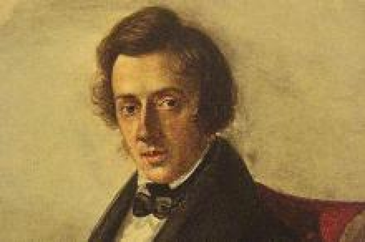Portret Fryderyka Chopina pędzla Marii Wodzińskiej (1835). Fot. Wikipedia