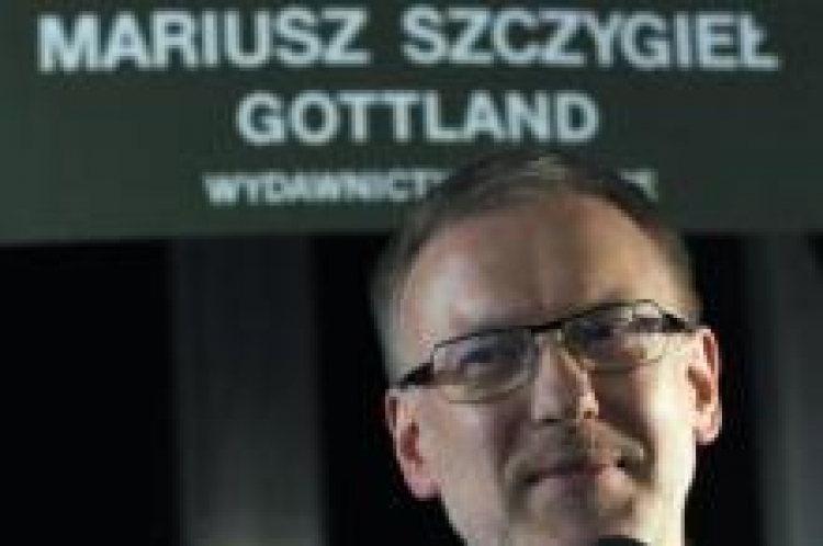 Książka "Gottland" otrzymała w 2008 r. nagrodę Warszawskiej Premiery Literackiej. Fot. PAP/A. Rybczyński
