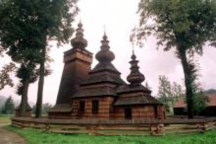 Cerkiew w Kwiatoniu z 1700 r. Fot. PAP/J. Bednarczyk