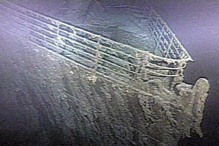 Fragment wraku Titanica. Fot. PAP/EPA