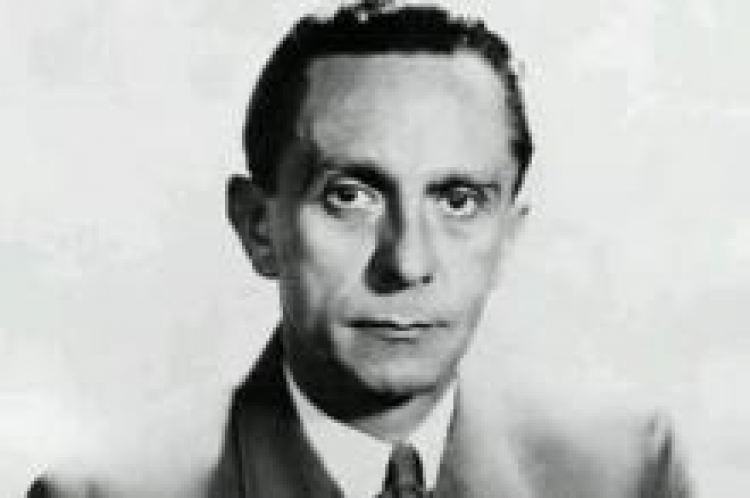 Minister propagandy III Rzeszy Joseph Goebbels. Fot. NAC