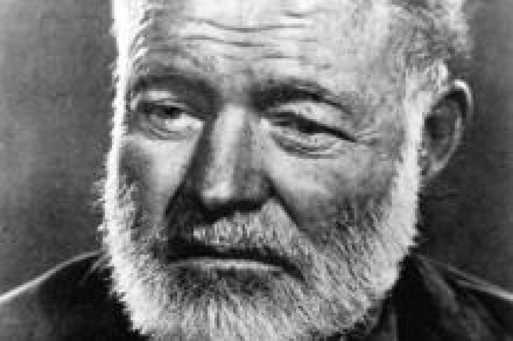 Ernest Hemingway. Fot. PAP/CAF/Archiwum