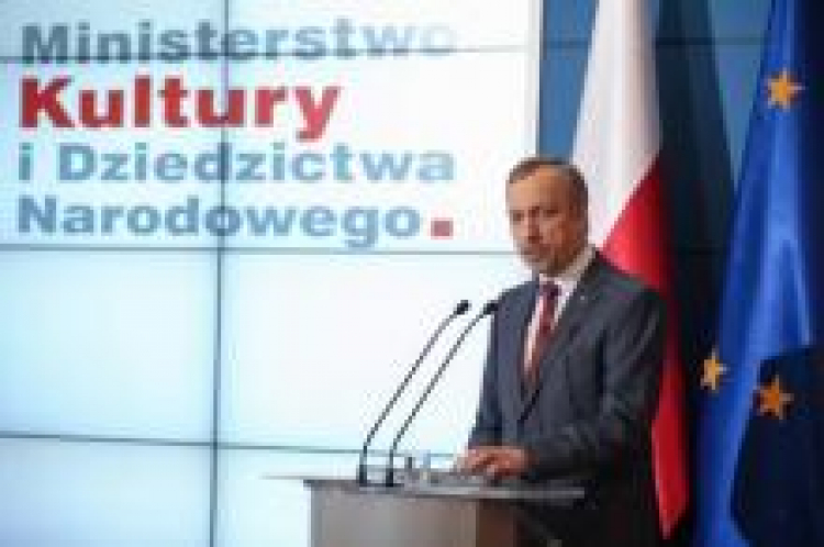 Minister kultury i dziedzictwa narodowego Bogdan Zdrojewski. Fot. PAP/J. Kamiński