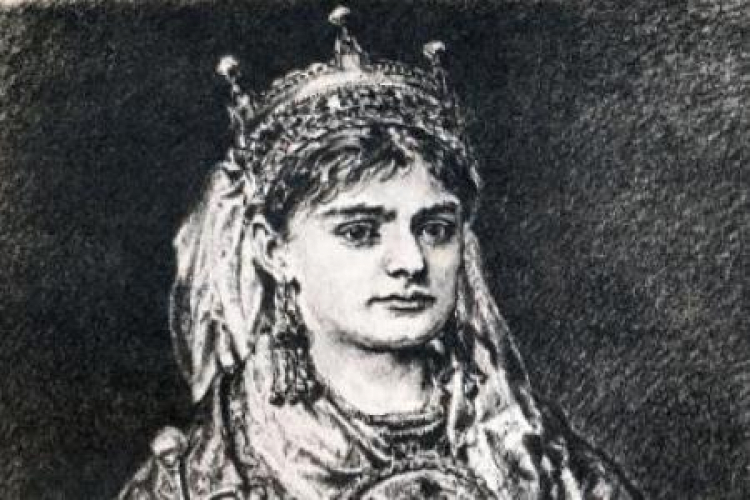 Królowa Rycheza. Poczet Jana Matejki. Fot. PAP/W. Pacewicz