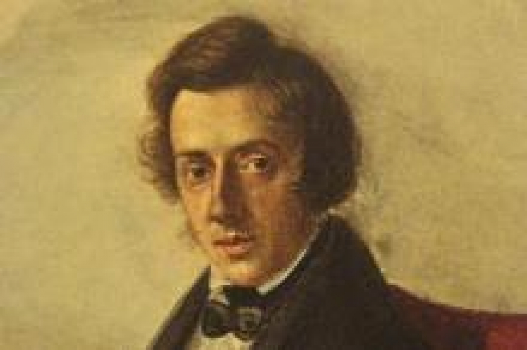 Fryderyk Chopin na obrazie Marii Wodzińskiej. Zbiory Muzeum Narodowego w Warszawie