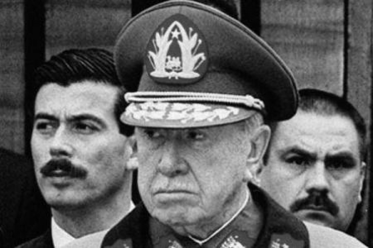 Augusto Pinochet. Fot.PAP/Reprodukcja