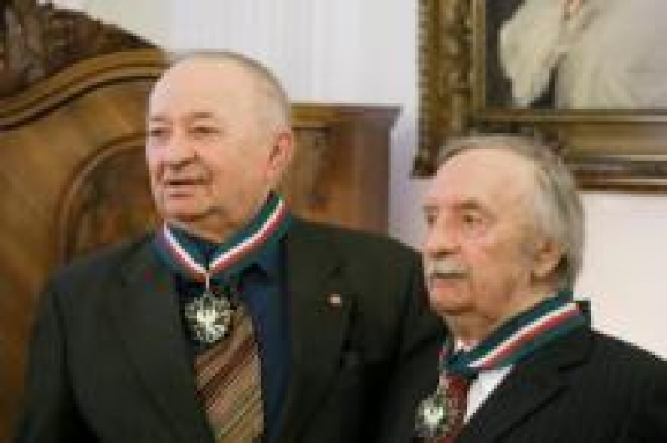 Bohdan Łazuka i Wojciech Pokora. Fot. PAP/P.Supernak