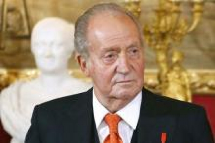Król Juan Carlos. Fot. PAP/EPA