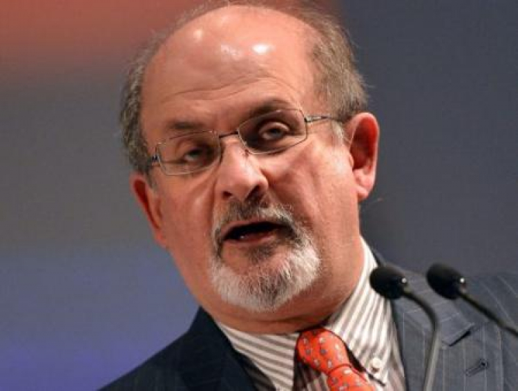 Salman Rushdie. Fot. PAP/EPA