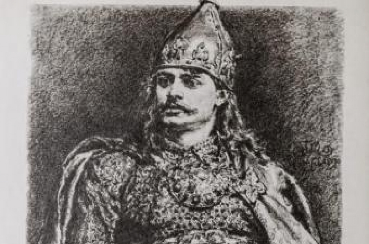 Reprodukcja rysunku: Bolesław III Krzywousty. Fot. PAP/W. Pacewicz