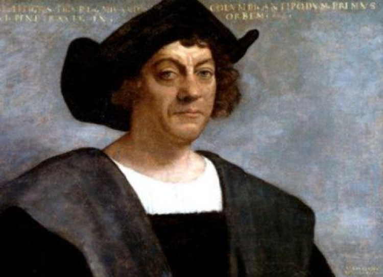 Sebastiano del Piombo portret Krzysztofa Kolumba. Źródło: Wikimedia Commons