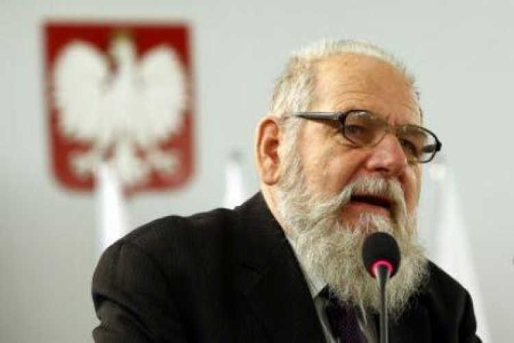 Prof. Bohdan Cywiński. Fot. PAP/T. Gzell