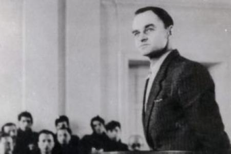 Witold Pilecki podczas procesu w 1948 r. Fot. IPN