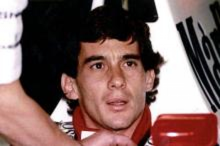 Ayrton Senna. Fot. PAP/EPA 