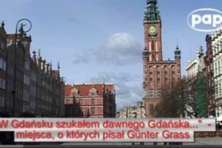 Spacer z kamerą po Gdańsku z książek Guentera Grassa
